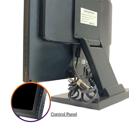 15" Resistive Touch Screen POS Monitor | 4:3 TFT LCD Display