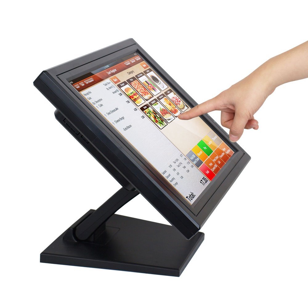 15" Resistive Touch Screen POS Monitor | 4:3 TFT LCD Display