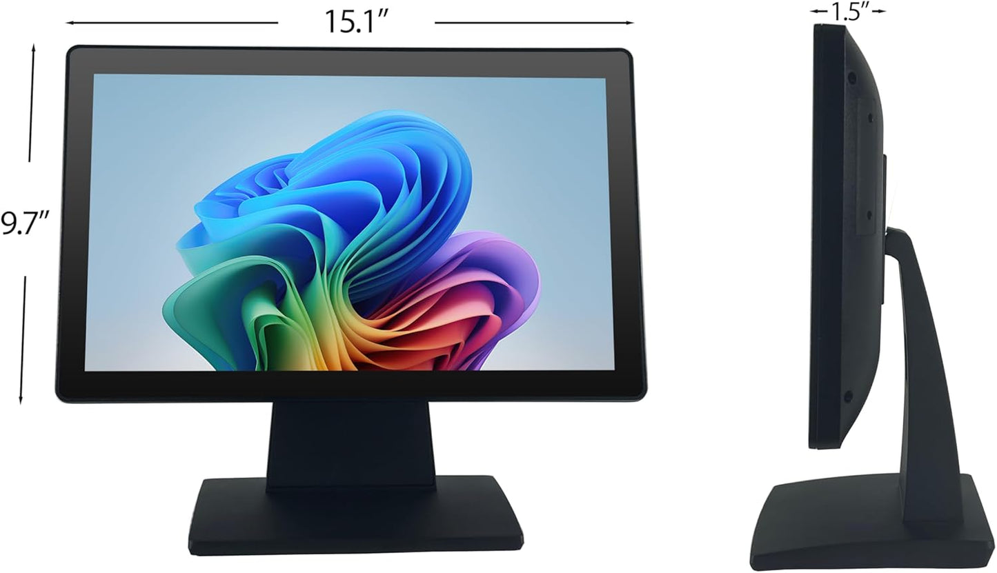 17.3" FHD 16:9 LED Touchscreen POS Monitor | 10-Point Touch 1080P