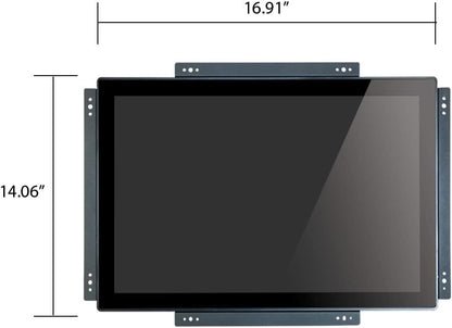 19 Inch Open Frame Touchscreen Monitor VESA & Rear Mounting Bracket | 4:3 LED Display 1280 x 1024