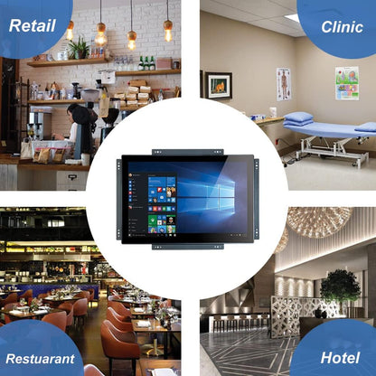 19 Inch Open Frame Touchscreen Monitor VESA & Rear Mounting Bracket | 4:3 LED Display 1280 x 1024