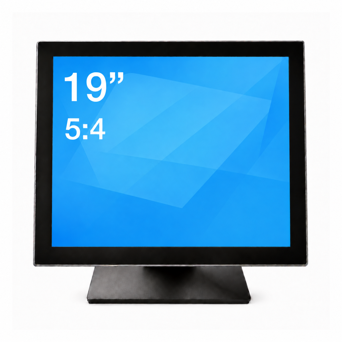 19-inch touchscreen monitor, 5:4 aspect ratio