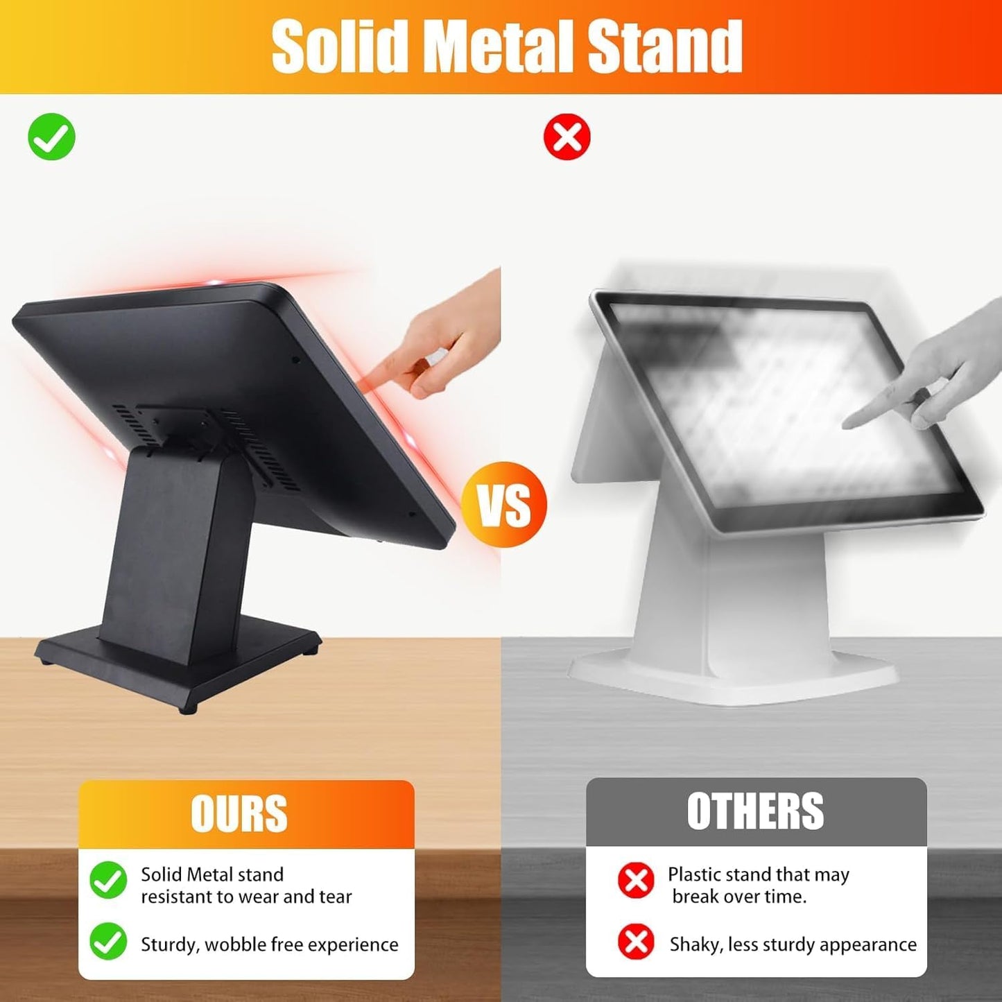 19" Capacitive LED Touchscreen Monitor 16:10