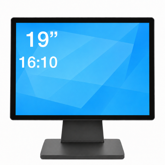 19-Inch 16:10 POS Touchscreen Monitor – 1440×900 Capacitive LED Display