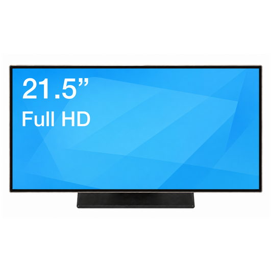 21.5 Inch Pro Capacitive LED Backlit Multi-Touch HDMI Monitor, 16:9 Display 1920 X 1080, True Flat Seamless Design Touchscreen, Great for Office, POS, Retail, Restaurant, Bar, Gym, Warehouse