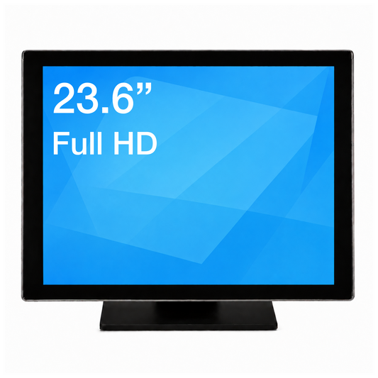 23.6-Inch FHD POS Touchscreen Monitor – 1080p Capacitive LED Display