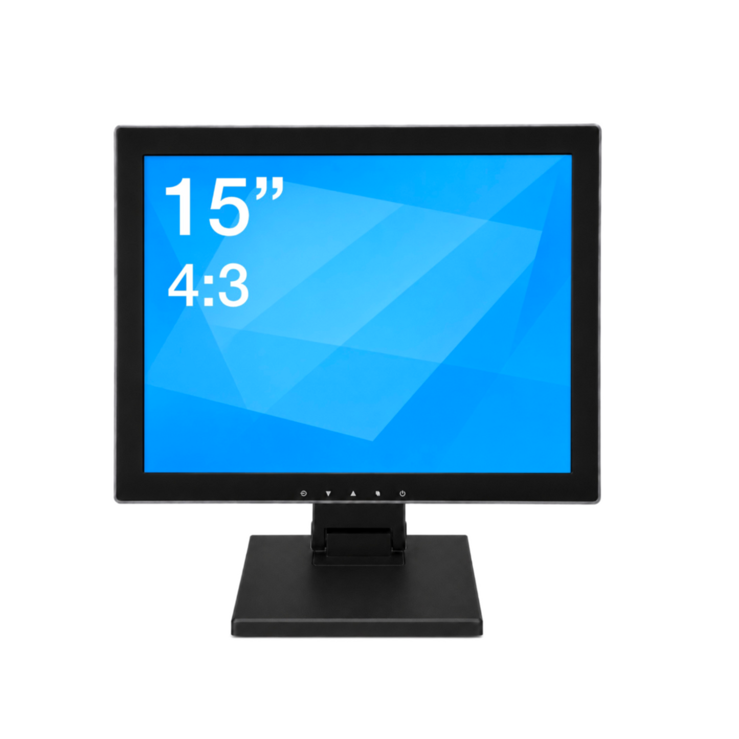 15-Inch Capacitive POS Touchscreen Monitor – 4:3 LED Display