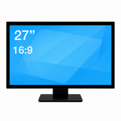 27-Inch Capacitive POS Touchscreen Monitor – 1080P Full HD, Metal Stand
