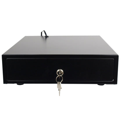 12" Automatic POS Cash Drawer Compact Portable Cash Register Till Draw Box