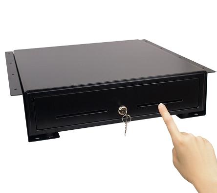 16" Automatic POS Cash Drawer & Under Counter Mounting Brackets Bundle
