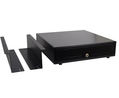 16" Automatic POS Cash Drawer & Under Counter Mounting Brackets Bundle