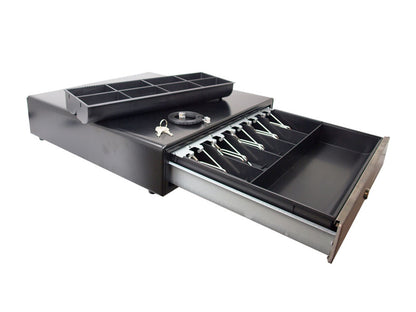 Cash Drawers 18-Inch POS Cash Drawer with Stainless Steel Front Cash Register…
