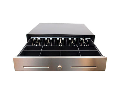 Cash Drawers 18-Inch POS Cash Drawer with Stainless Steel Front Cash Register…