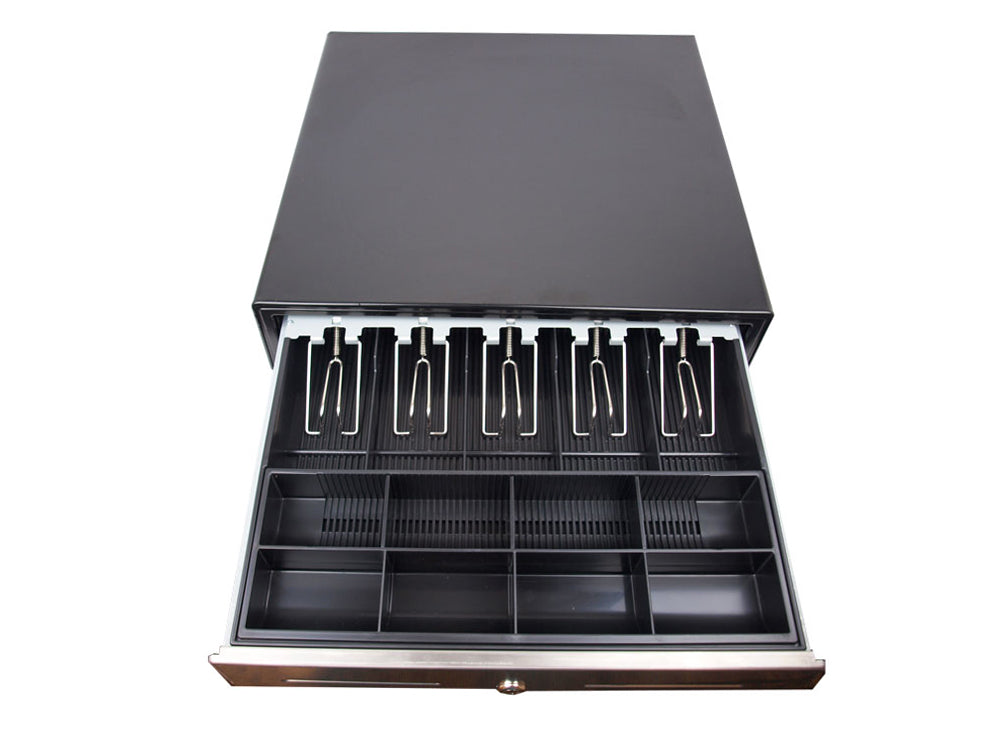 Cash Drawers 18-Inch POS Cash Drawer with Stainless Steel Front Cash Register…