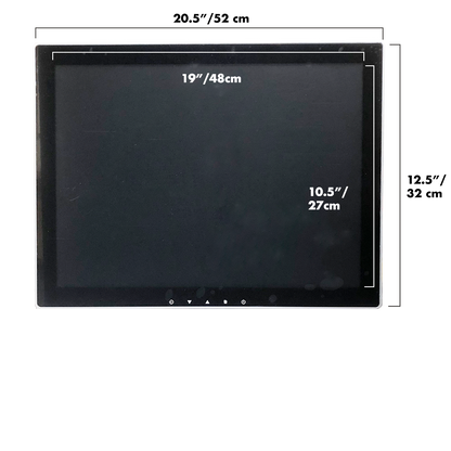 21.5 Inch Pro Capacitive LED Backlit Multi-Touch HDMI Monitor, 16:9 Display 1920 X 1080, True Flat Seamless Design Touchscreen, Great for Office, POS, Retail, Restaurant, Bar, Gym, Warehouse