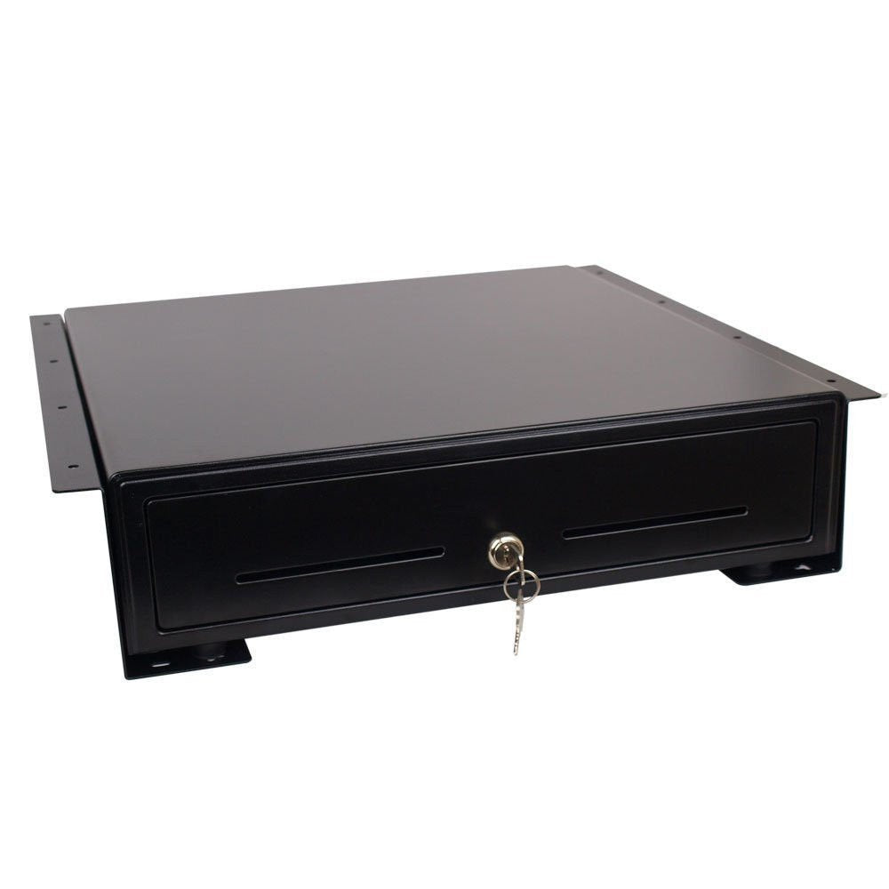 16" Automatic POS Cash Drawer & Under Counter Mounting Brackets Bundle