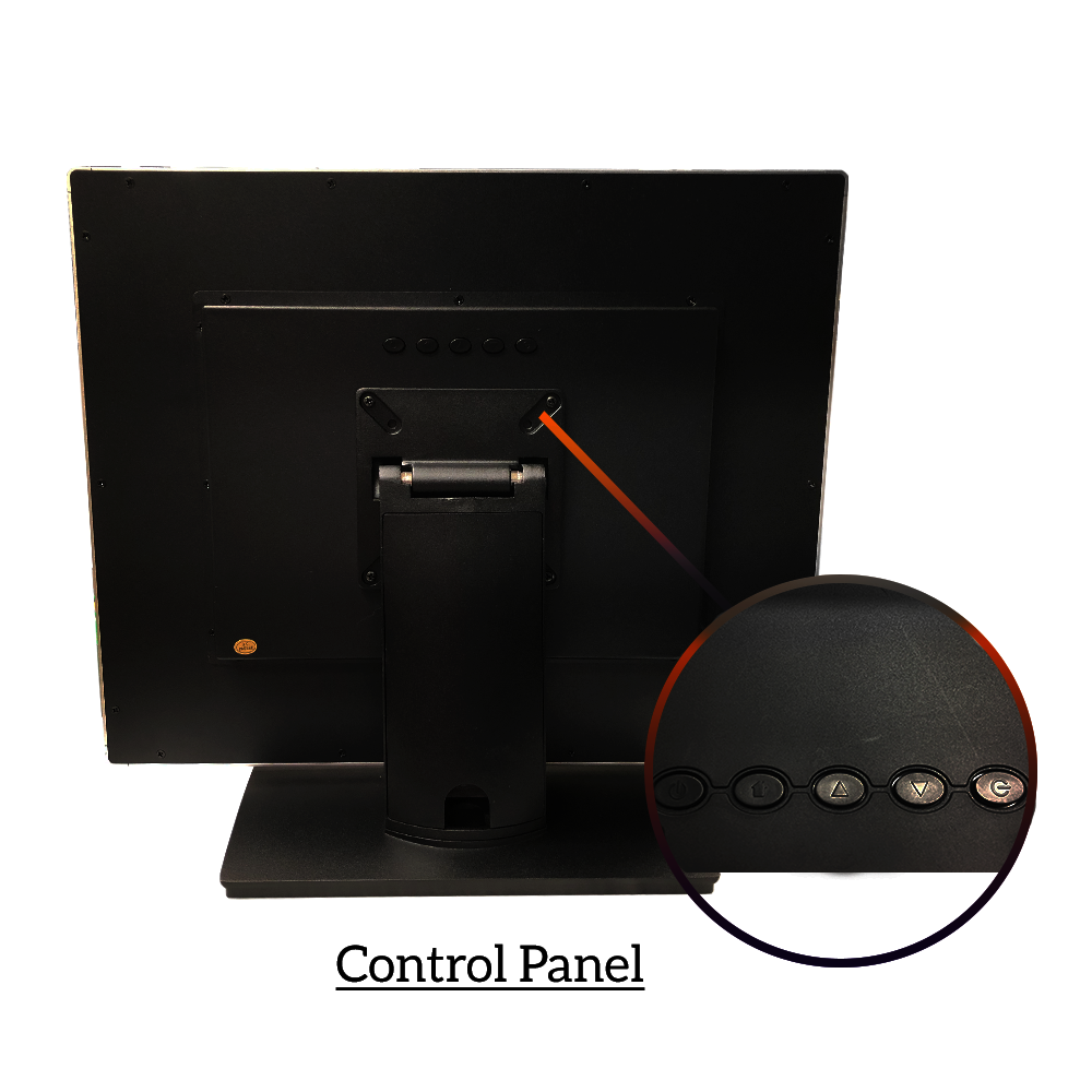 19 Inch Pro Capacitive LED Backlit Multi-Touch HDMI Monitor, 4:3 Display 1280 x 1024, True Flat Seamless Design Touchscreen, Great for Office, POS, Retail, Restaurant, Bar, Gym, Warehouse