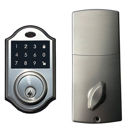 Keyless Touchscreen Motorized Deadbolt Electronic Digital Touchpad Keypad Door Lock