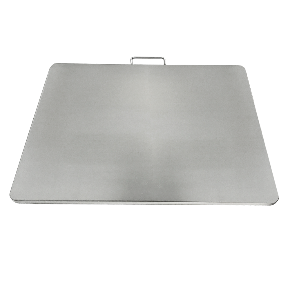 Extra Large Platform 22" x 18" Stainless Steel 400lb Heavy Duty Digital Postal Shipping Scale, Powered by Batteries or AC Adapter