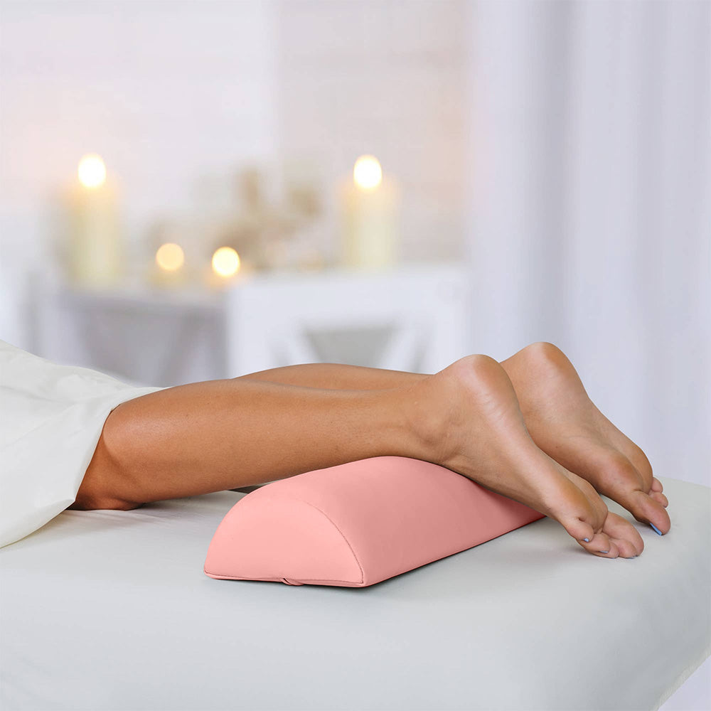 3-Section Aluminum 84 Inch Portable Massage Table Facial SPA Bed Tattoo with Carry Case, Face Cradle and Arm Rests, Home Therapist （Pink)