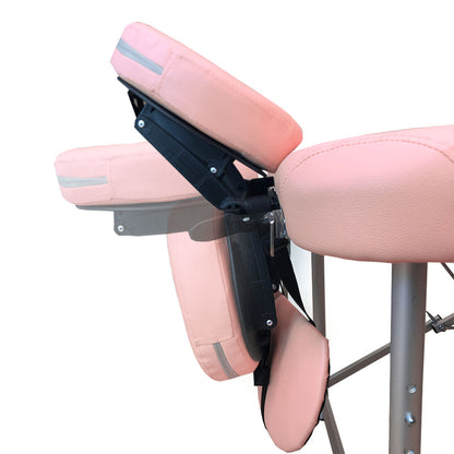 massage table pink portable